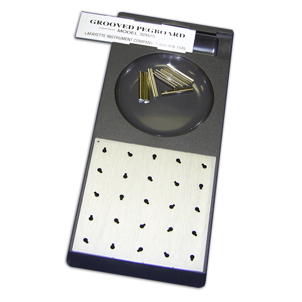 Grooved Pegboard Test-GPT-鑰匙凹槽釘板測驗套件