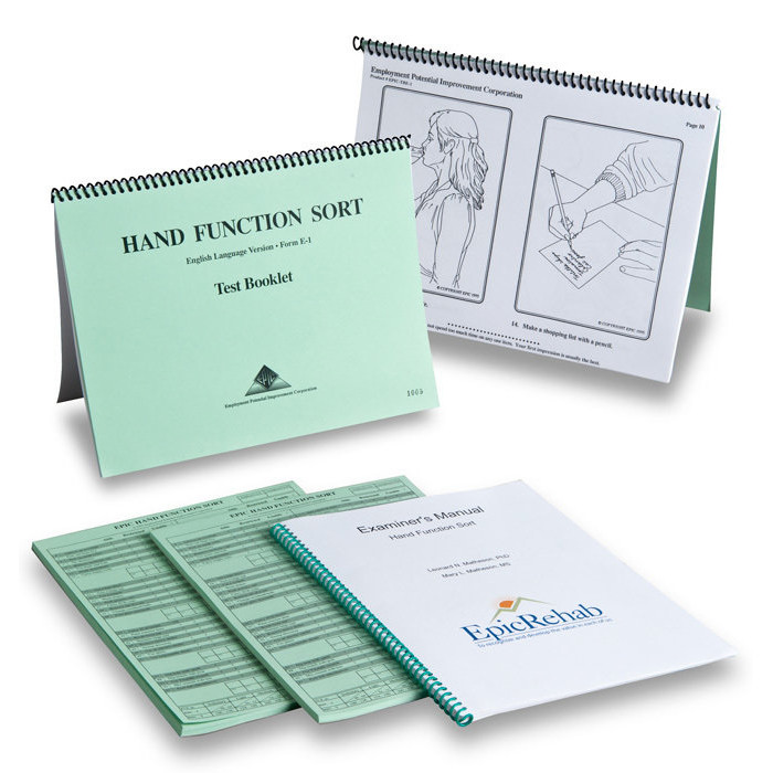 職業(yè)手功能分級評估套件-EpicRehab-HFS型-美國-Hand Function Sort Kit
