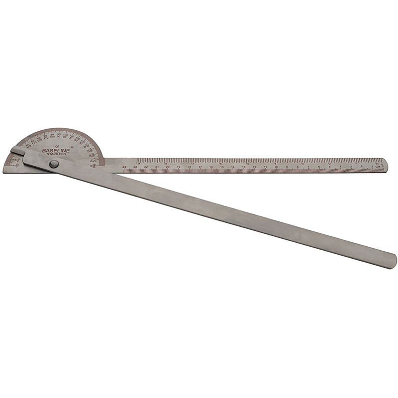 Baseline不銹鋼量角器六件套-活動度測量-量角計
