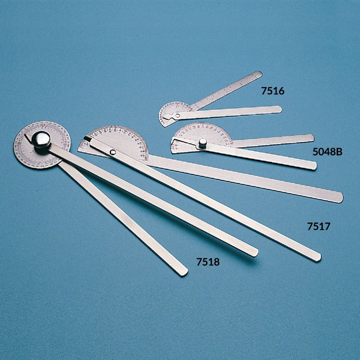 Jamar不銹鋼量角器四件套