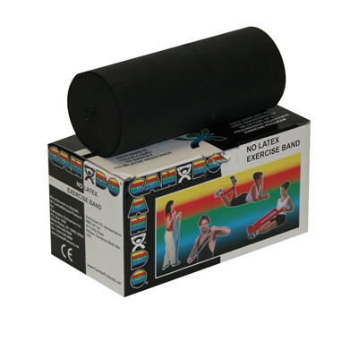 美國CanDo盒裝無乳膠彈性阻力訓練帶