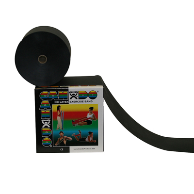 美國CanDo盒裝無乳膠彈性阻力訓練帶