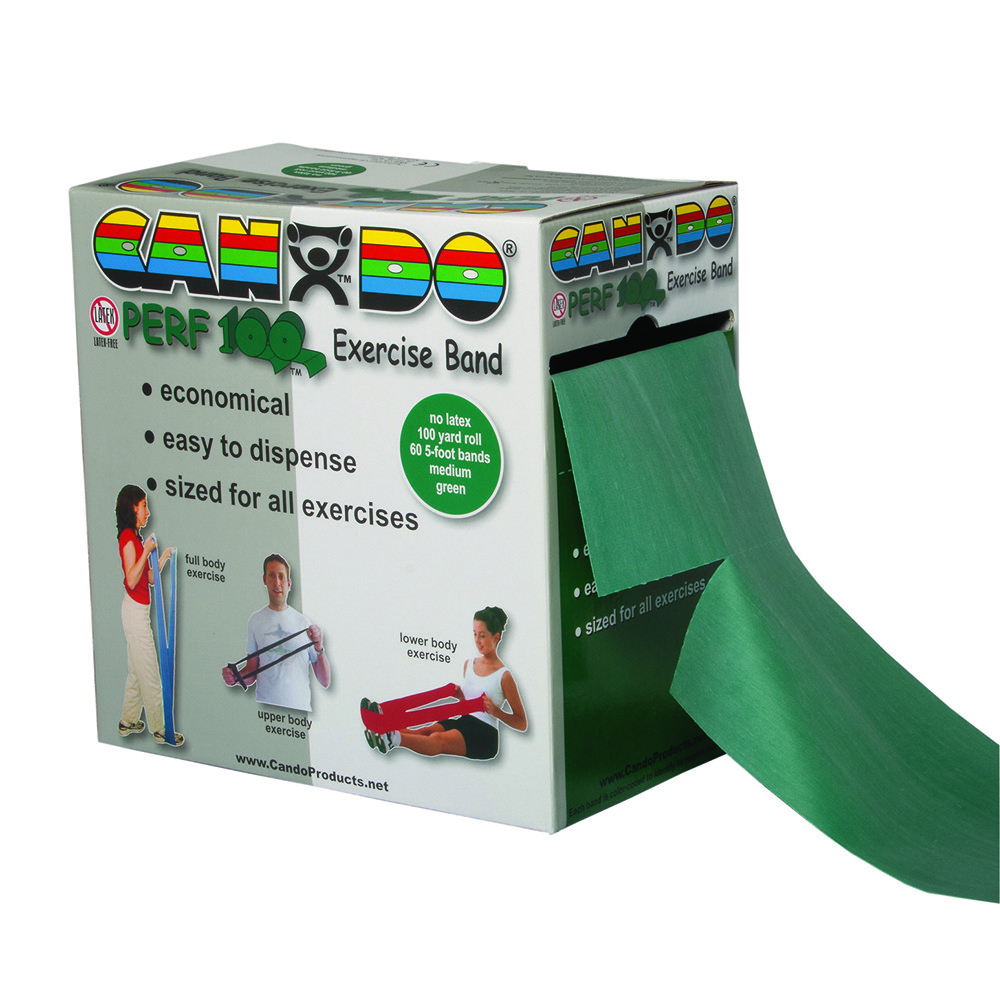 CanDo Perf 100盒裝無乳膠彈力帶