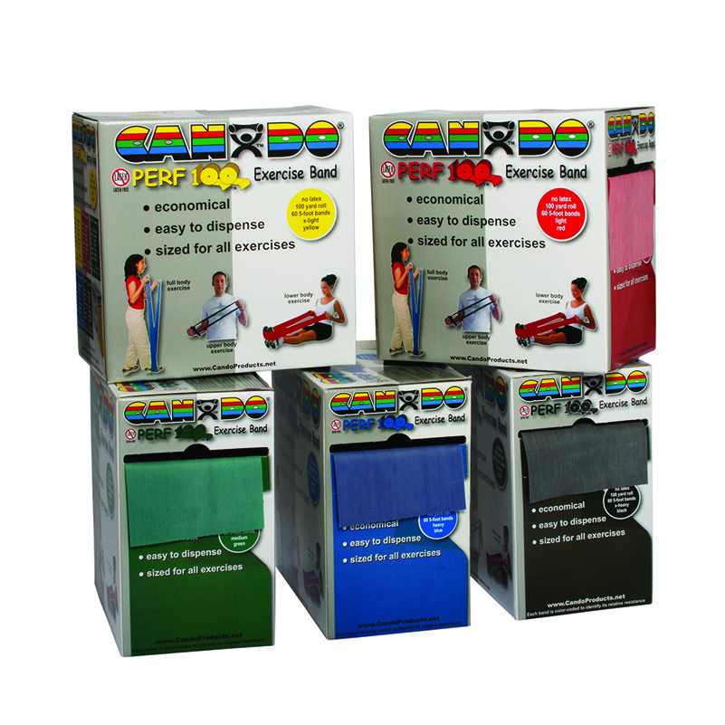 CanDo Perf 100盒裝無乳膠彈力帶