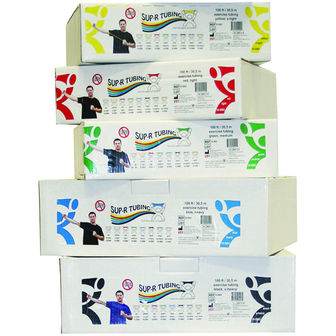 Sup-R Tubing盒裝無(wú)乳膠彈力訓(xùn)練管