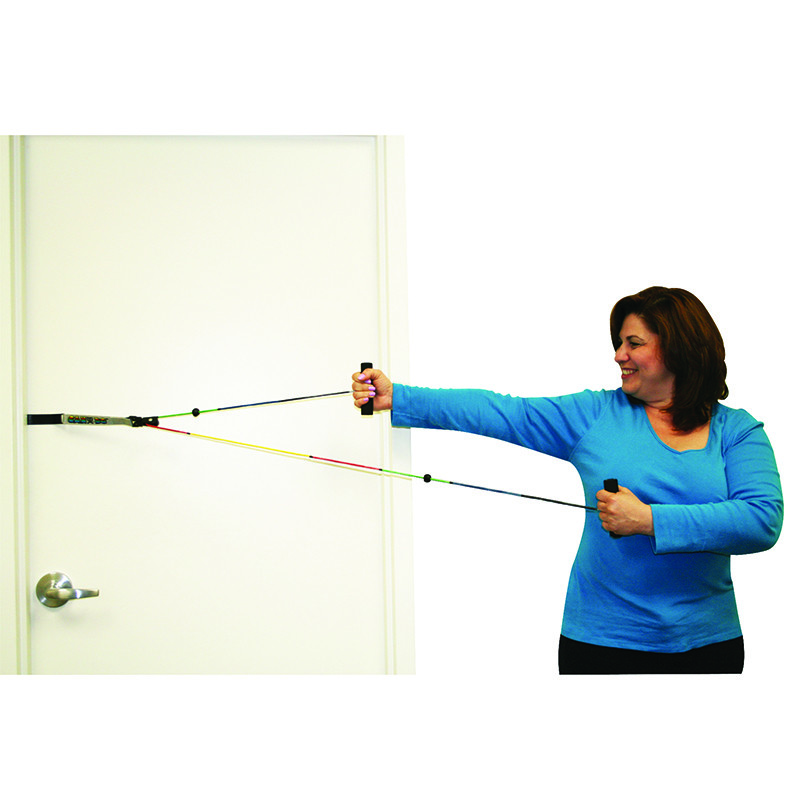 門上滑輪訓(xùn)練系統(tǒng)-美國CanDo-Over-Door Shoulder Pulley Exercisers