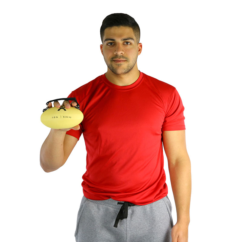 康復(fù)負(fù)重訓(xùn)練球-美國(guó)CanDo-Thera-Band-Hand-held Weighted Balls