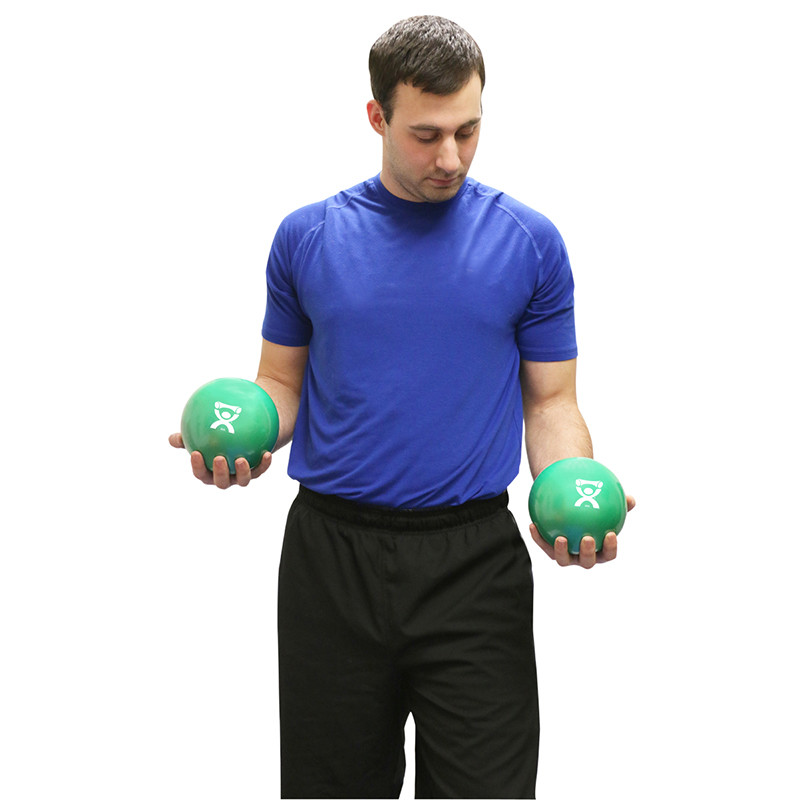 康復(fù)負(fù)重訓(xùn)練球-美國(guó)CanDo-Thera-Band-Hand-held Weighted Balls