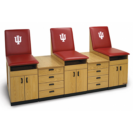 三座模塊化貼布包扎工作站