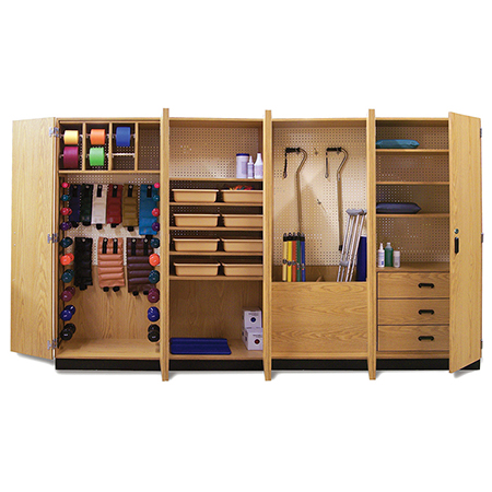 運動訓練墻柜組合