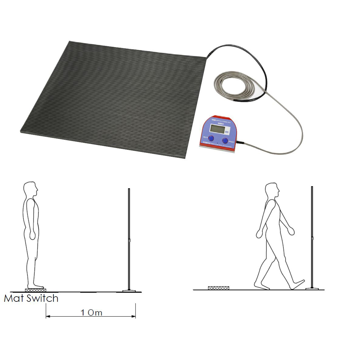 往返步行測試器